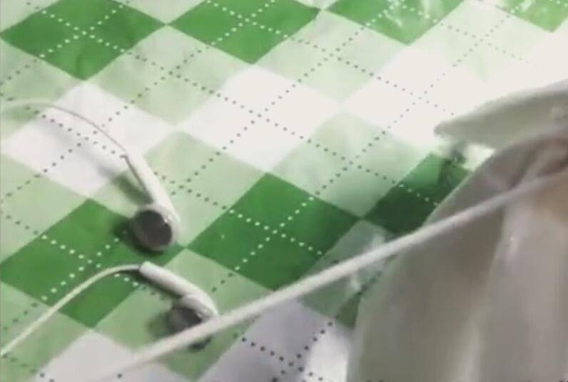 耳机线清洗