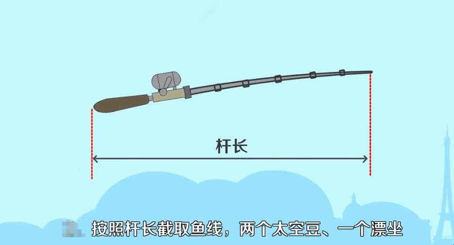 鱼线竿绑法