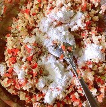煎素豆腐饼