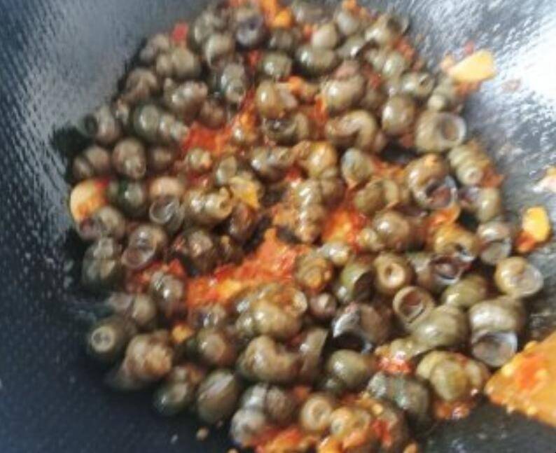香辣炒螺蛳