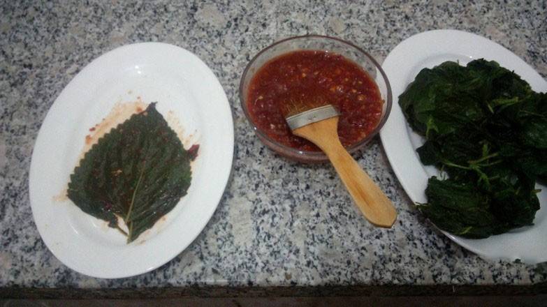 腌苏子叶做法
