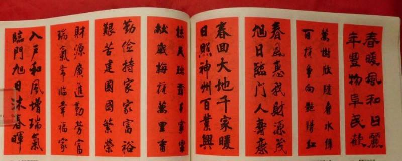 春联的特点 百科全书