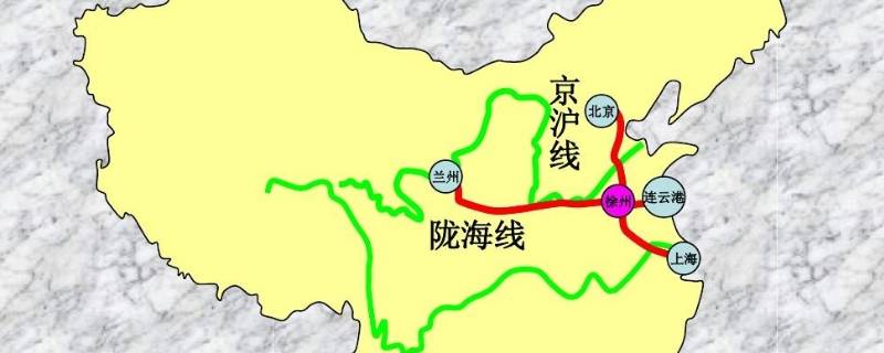 陇海铁路 线路图片