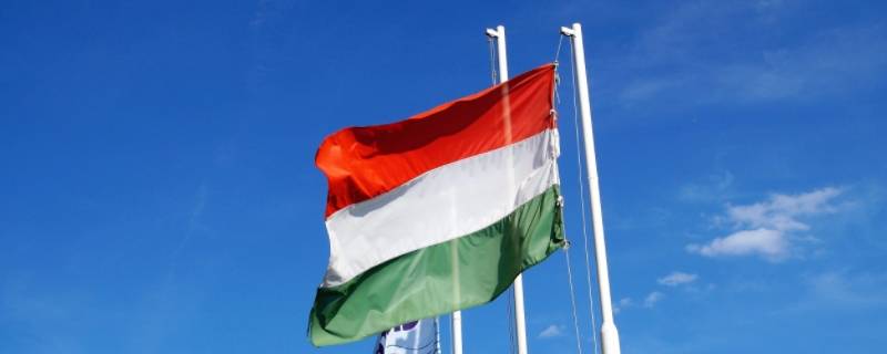 匈牙利和伊朗国旗图片
