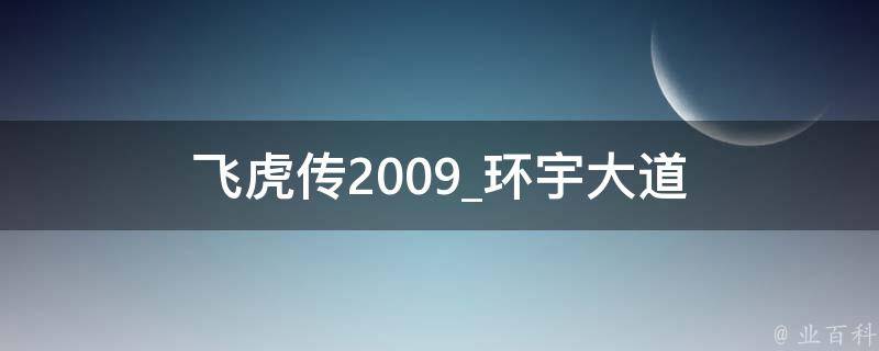 飞虎传2009